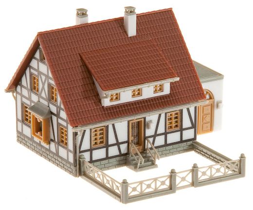 Faller 232215 Fachwerkhaus mit Garage (Spur N)