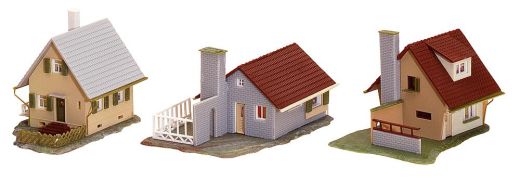 Faller 232221 3 Einfamilien-Häuschen (Spur N)
