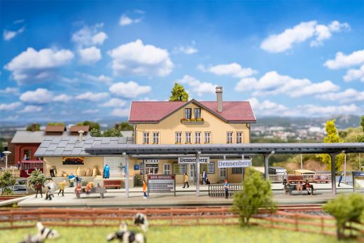 Faller 239007 Aktions-Set Bahnhof Dennenber (Spur N)