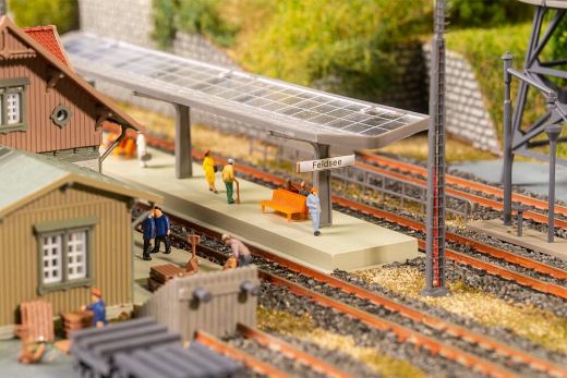 Faller 239011 Aktions-Set Bahnhof Feldsee (Spur N)