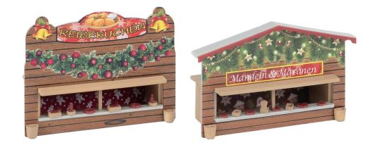 Faller 272020 2 Weihnachtsmarktbuden (Spur N)