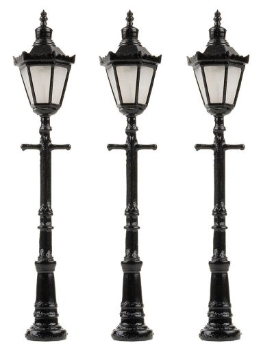 Faller 272128 LED-Parklaterne, Sechskantlat (Spur N)