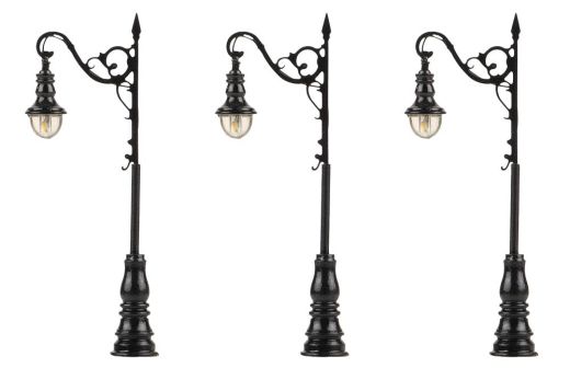 Faller 272131 LED-Laterne, Bogenleuchte, wa (Spur N)