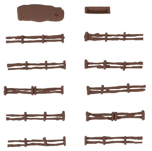 Faller 272924 2 Brunnen mit Weidezaun (Spur N)