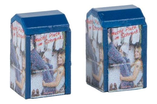 Faller 272927 2 Altkleidercontainer (Spur N)