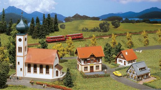 Faller 282777 Dorfset (Spur Z Miniclub)