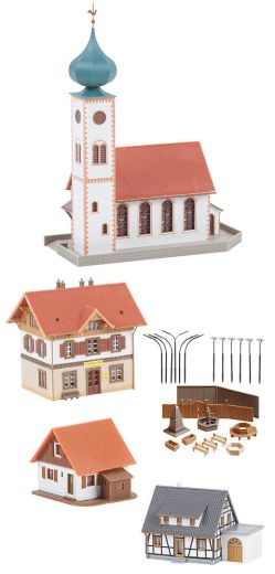 Faller 282777 Dorfset (Spur Z Miniclub)