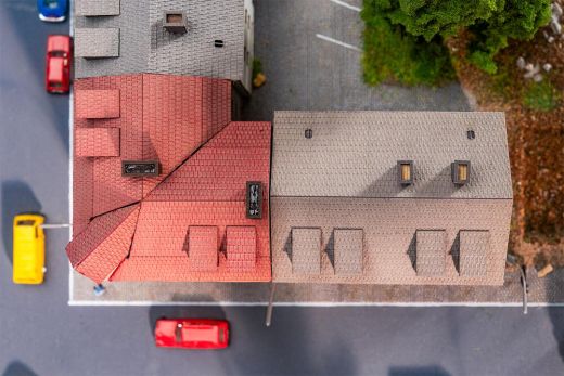 Faller 282783 Stadthäuserzeile (Spur Z Miniclub)