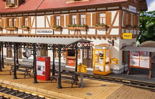 Faller 331745 Bahnhofs-Zubehör (Spur G)