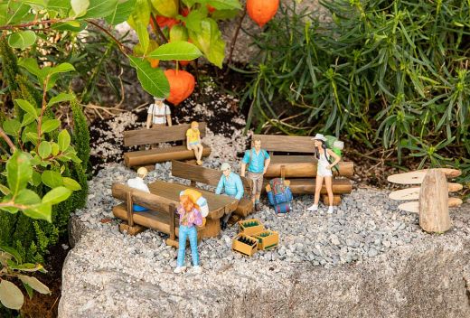 Faller 333226 Rustikale Holzbänke und -tisc (Spur G)