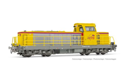 Hornby HJ2393S SNCF Infra, BB 69000, gelb, E (Spur H0)