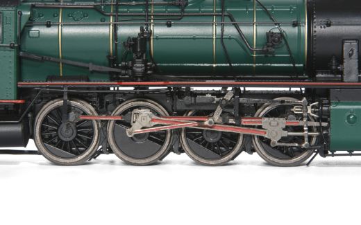 Hornby HJ2403 SNCB, Dampflok BR 81, dunkelgrün, Epo. (Spur H0)