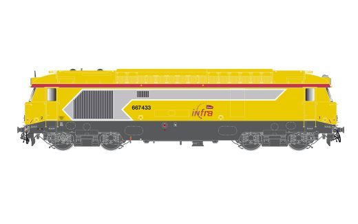 Hornby HJ2465 SNCF Infra,Dies.Lok,gel VI (Spur H0)