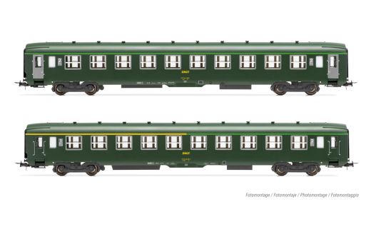 Hornby HJ4147 SNCF, 2tlg.Wagenset DEVA0 ,A4+B10,Ep.IV (Spur H0)