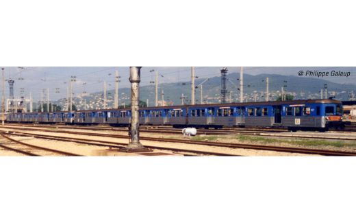 Hornby HJ4154 SNCF,3tlg. Wagenset RIO 82 PACA II, Ep.V (Spur H0)