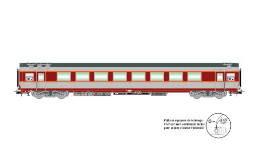 Hornby HJ4171 SNCF, Ergänzugswagen Grand Confort A8tu (Spur H0)