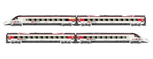 Hornby HL1680 SBB 4tlg. Set ETR 610 Astoro, Epoche VI (Spur H0)