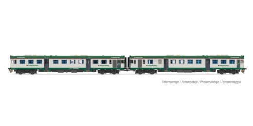Hornby HL2655 Trenord, 2tlg. Dieseltribwg., ALn 668 1 (Spur H0)
