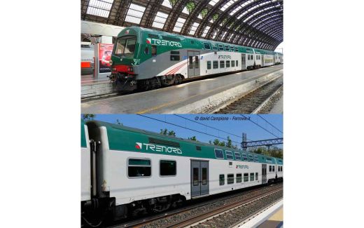 Hornby HL5052 Trenord, 3tlg.Set Vivalto , Ep.VI (Spur H0)
