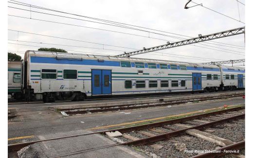 Hornby HL5053 FS Treni., 2tlg. Reisezugwg. Vivalto w. (Spur H0)