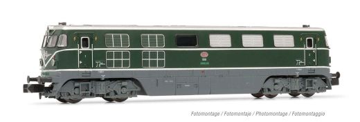 Hornby HN2490 ÖBB, Diesellok RH 2050.05, dunkelgrün, (Spur N)