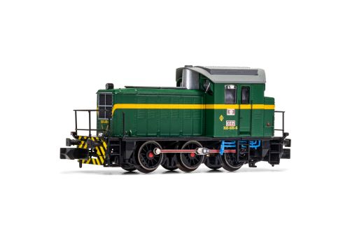 Hornby HN2510 RENFE, Rangierlok 303, grün/gelb, Epoch (Spur N)