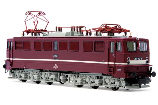 Hornby HN2526 DR, E-Lok BR 251, rot schmale Binde, Ep (Spur N)