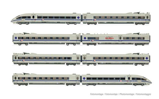 Hornby HN2527S DB AG, 8tlg. ICE 4601 Europa, blauer St (Spur N)