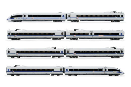 Hornby HN2527 DB AG, 8tlg. ICE 4601 Europa, blauer St (Spur N)