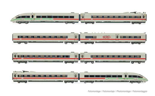 Hornby HN2528S DB AG, 8tlg. ICE 4320 Klimaschützer, gr (Spur N)