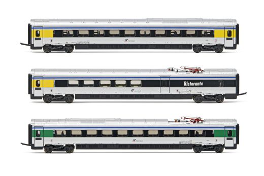 Hornby HN3504 FS, Ergänzungsset 3tlg. ETR 610 Cisalpi (Spur N)
