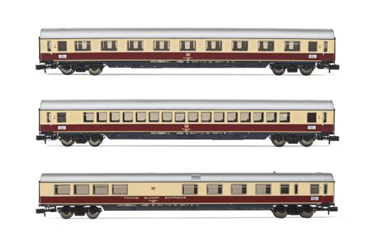 Hornby HN4364 DB, 3-tlg. Set Reisezugwagen äTEE Bavar (Spur N)