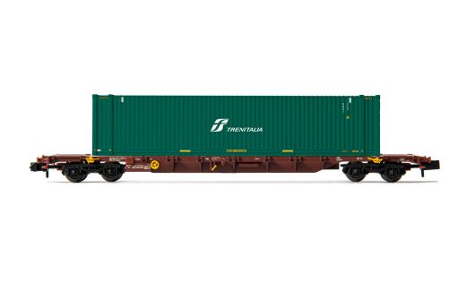 Hornby HN6456 FS, 4achs. 60Containertragwg. Sgns,45 (Spur N)
