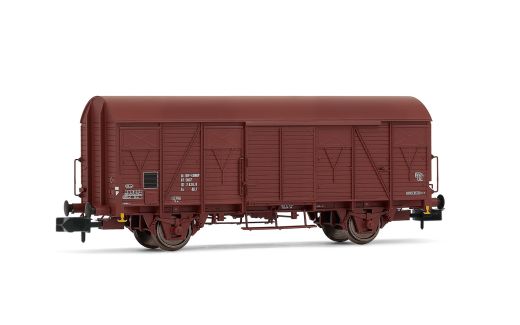 Hornby HN6515 SNCF, 2er-Set, 2-achs. Ged. Güterwg. G4 (Spur N)