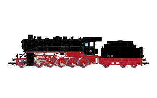 Hornby HN9068 DR,Dampfl 58,3dom Kess,IV (Spur H0)