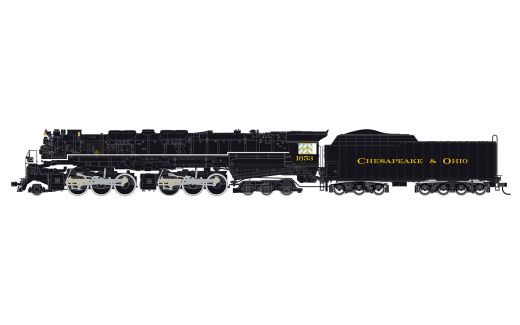 Hornby HR2952 Ch&Oh,Dampfl Allegheny1653 (Spur H0)