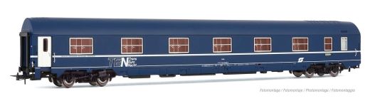 Hornby HR4301 ÖBB Schlafwg. Typ MU, Dach blau, TEN. E (Spur H0)