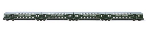 Hornby HR4303 DR, 4-tlg. Doppelstockeinheit (Spur H0)
