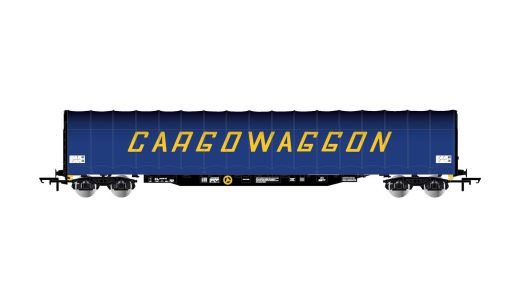 Hornby HR6497 BR, 4-achs.Schiebeplanenwg.Rilns Cargow (Spur H0)