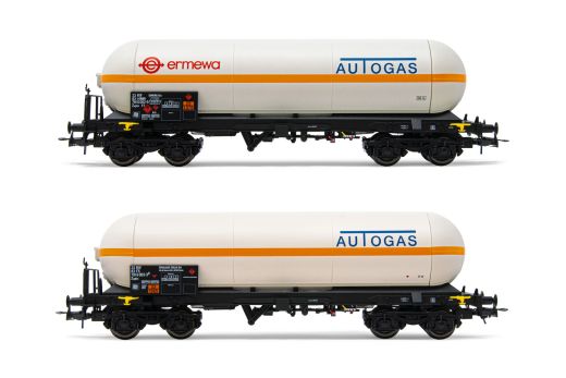 Hornby HR6511 FS, 2er-Set 4achs.,Gastankwg.Zagkks Aut (Spur H0)