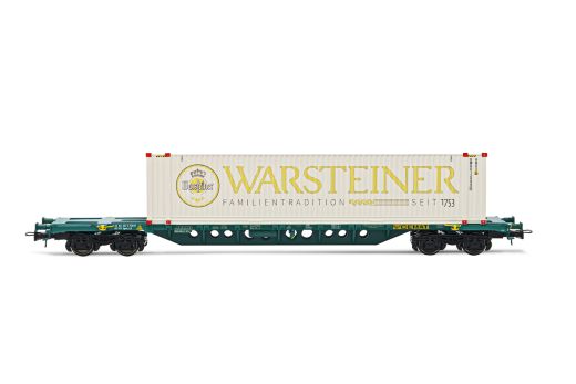 Hornby HR6578 4-achs. Containerwagen Sgnss (Spur H0)