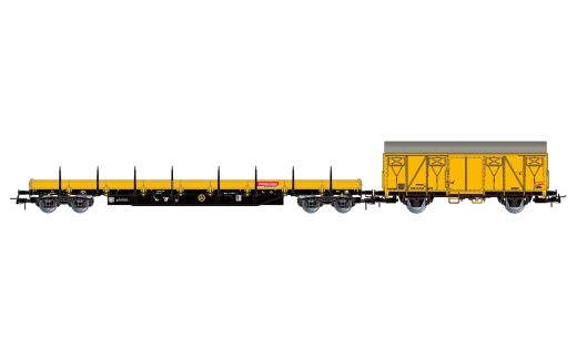 Hornby HR6647 DB Bahnbau,2l BauWg,V-VI (Spur H0)