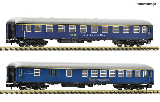 Fleischmann 6260083 2er Set Personenwagen Suisse (Spur N)