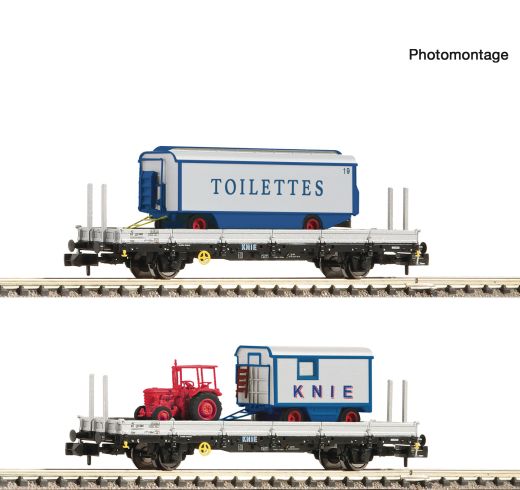 Fleischmann 6660030 2-tlg.Set Rungenw. Circus Kni (Spur N)