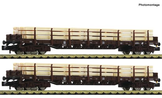 Fleischmann 6660048 2-tlg.Set Rungenw.+Holzbel. (Spur N)