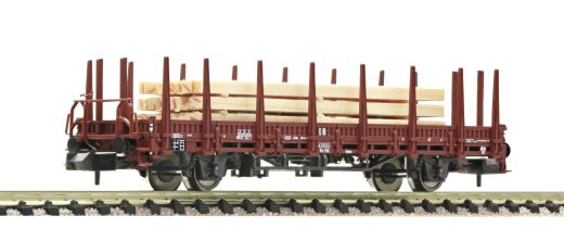 Fleischmann 6660059 Steckrungenw. +Holzbeladung (Spur N)