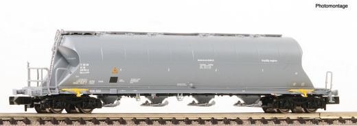 Fleischmann 6660062 Staubsilowagen DR, grau (Spur N)