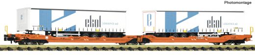 Fleischmann 6660104 Doppeltaschenwagen T3000e Was (Spur N)