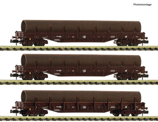 Fleischmann 6660142 3er Set Stahlzug OBB #1 (Spur N)