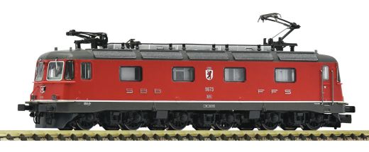 Fleischmann 734124 E-Lok Re 6/6 rt.m.Klima (Spur N)
